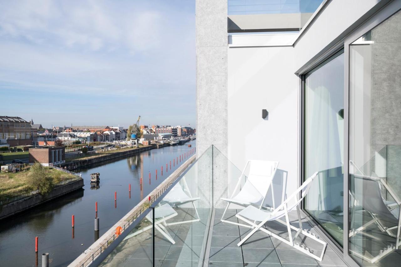 Ferienwohnung Skyline Flats Gent Exterior foto