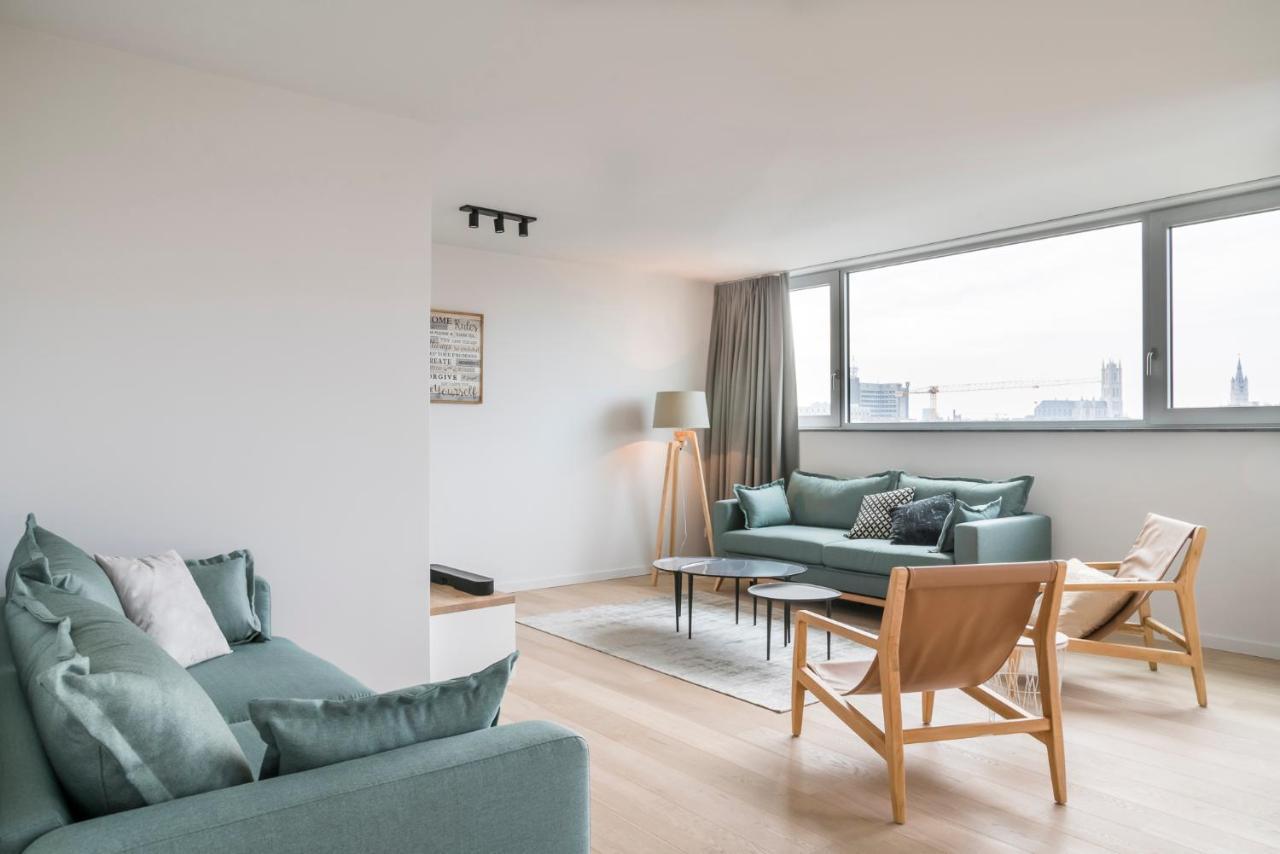 Ferienwohnung Skyline Flats Gent Exterior foto
