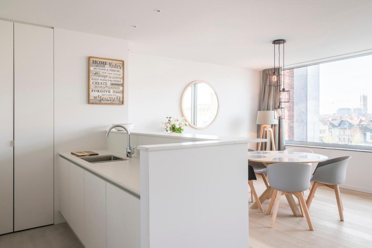 Ferienwohnung Skyline Flats Gent Exterior foto