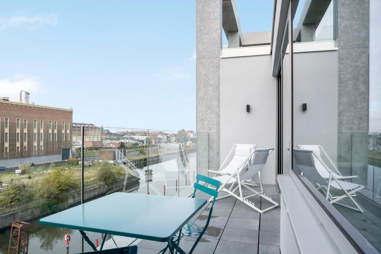 Ferienwohnung Skyline Flats Gent Exterior foto